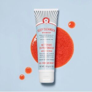 BRAND NEW SEALED- First Aid Beauty Deep Cleanser with red clay